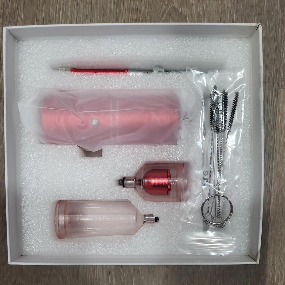 Oxygen Portable Cordless Airbrush Makeup System Kit Compressor New In Box
